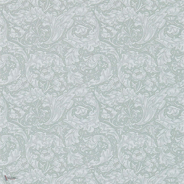 Bachelors Button wallpaper in Silver van Morris & Co
