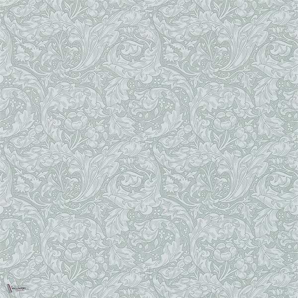 Bachelors Button wallpaper in Silver van Morris & Co