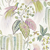 Bird of Paradise wallpaper in Orchid van Sanderson