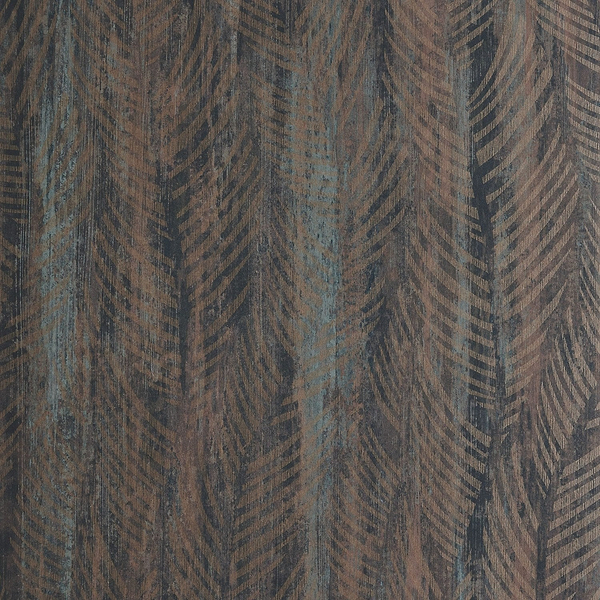Bramble wallpaper in Caramel by 1838 wallcoverings