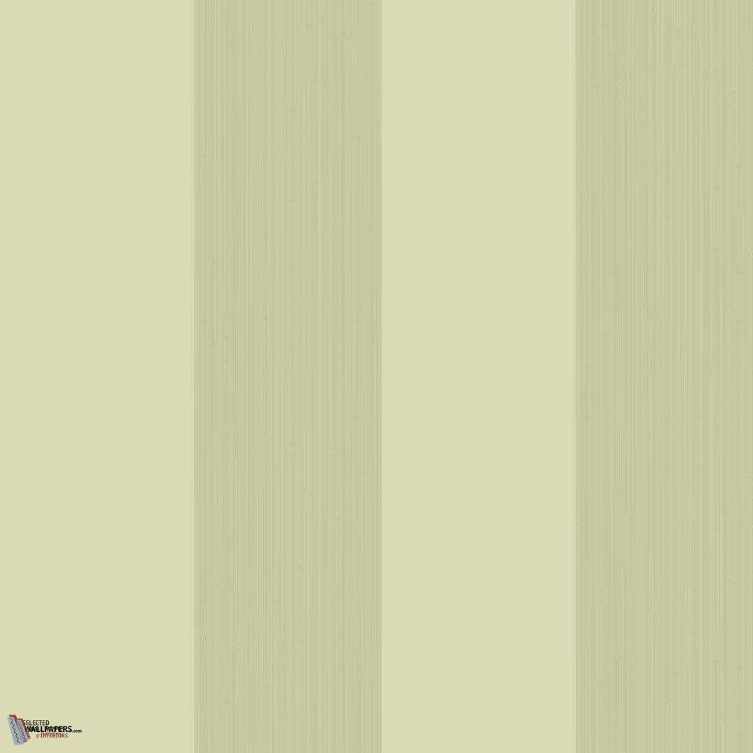 Broad Stripe wallpaper in Apple Green van Farrow & Ball