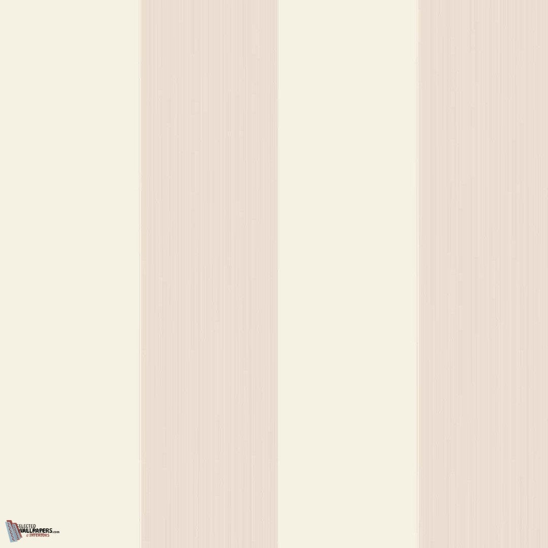 Broad Stripe wallpaper in Pink van Farrow & Ball