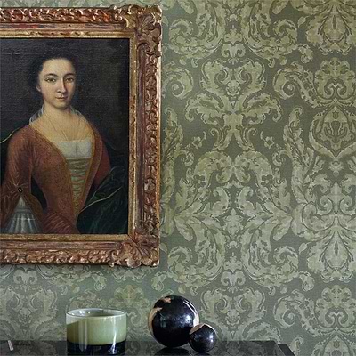 Brocatello wallpaper van Zoffany