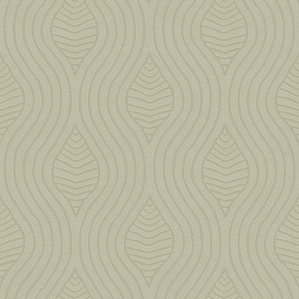 Brodelia Tapete in Opaline von Casamance