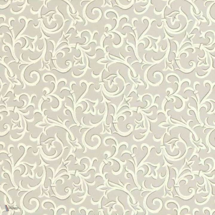 Brodsworth Tapete in Grey van 1838 wallcoverings