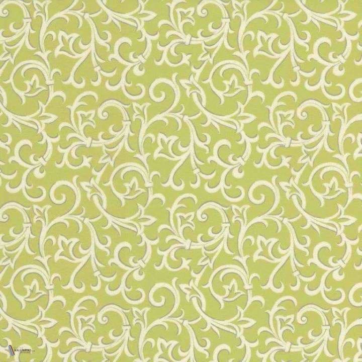 Brodsworth Tapete in Lime van 1838 wallcoverings