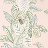 Calathea wallpaper in Orchid van Sanderson