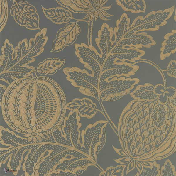 Cantaloupe behang in Bastille van Sanderson