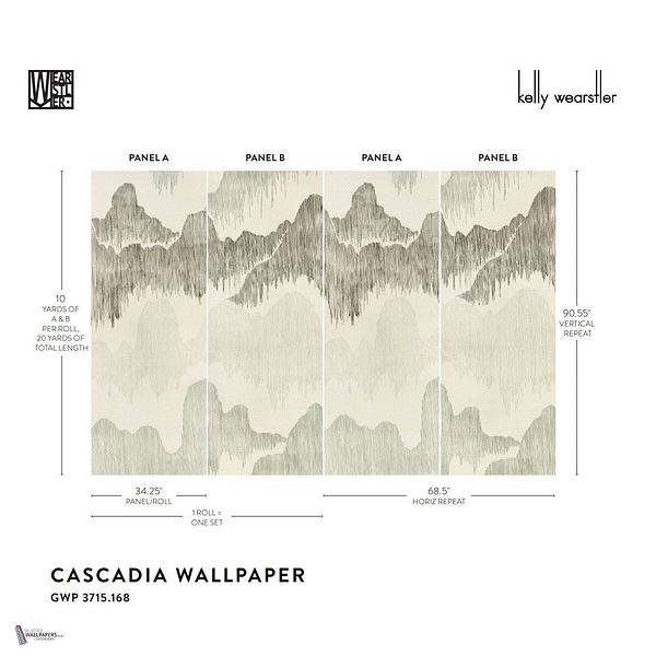Cascadia Tapete van Kelly Wearstler