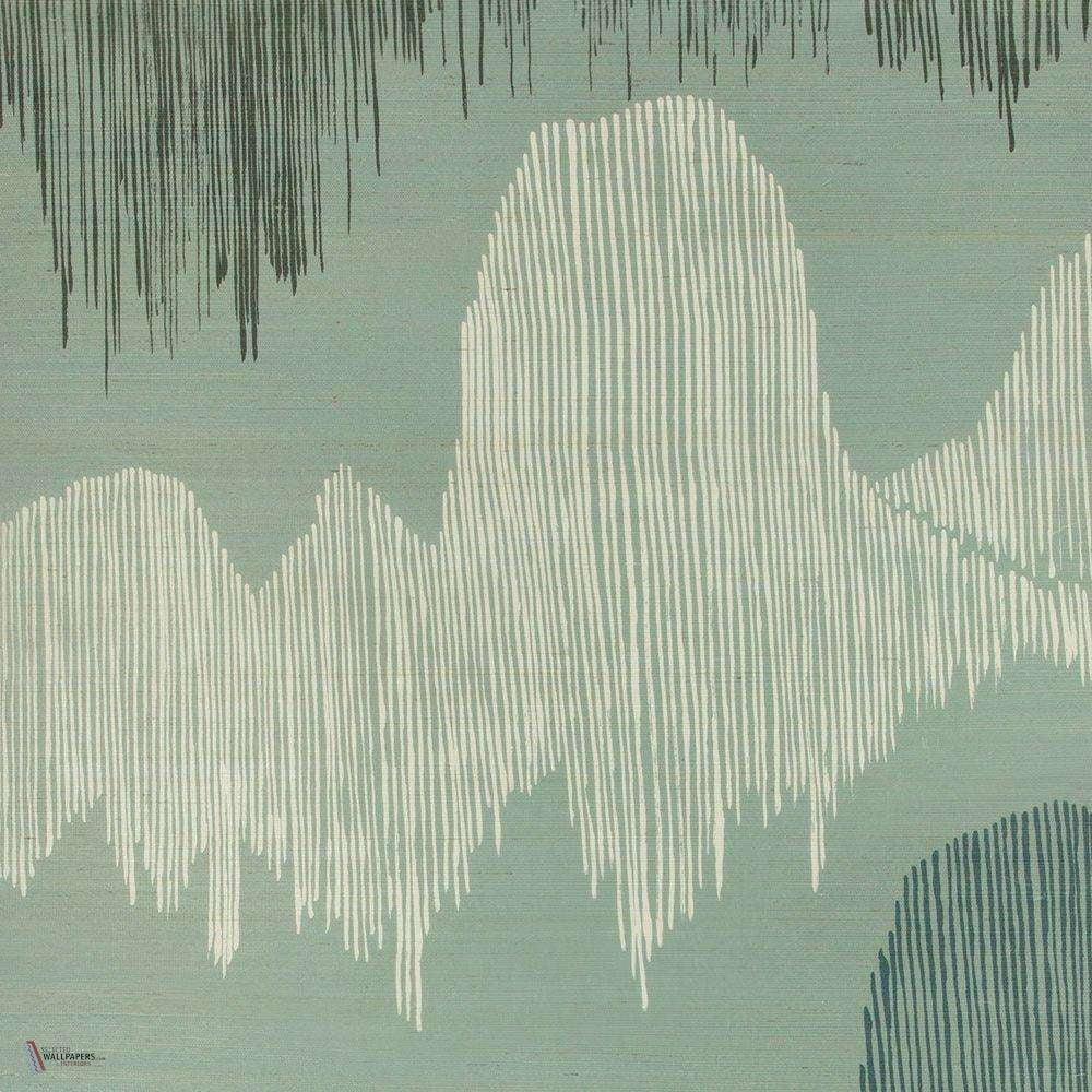Cascadia Tapete in Teal van Kelly Wearstler