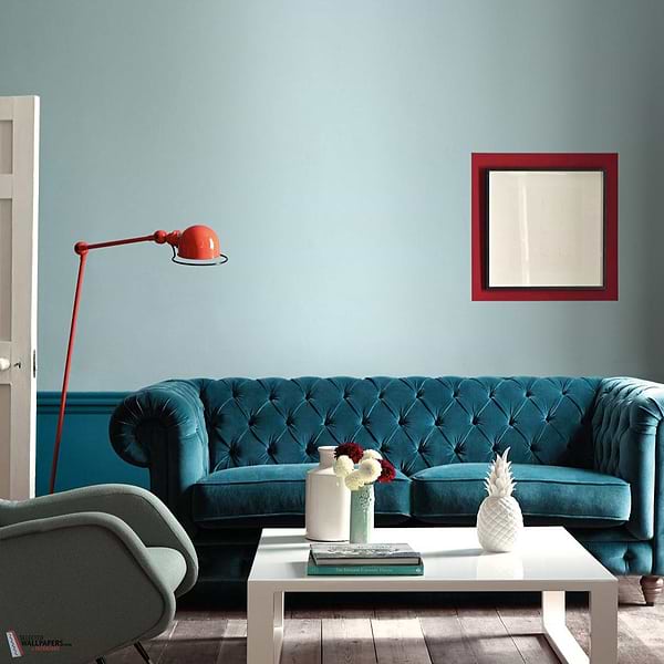 Celestial Blue Farbe Little Greene 101-Selected-Wallpapers-Interiors
