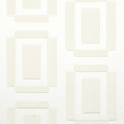 Chaillot wallpaper in Blanc Ivoire by Casamance