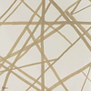 Channels wallpaper in Latte Suede van Kelly Wearstler