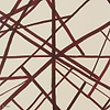 Channels wallpaper in Plum Oat van Kelly Wearstler