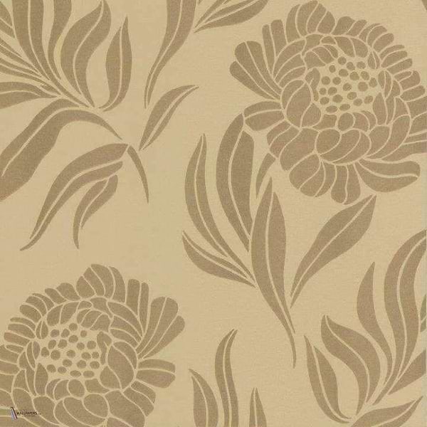 Chatsworth wallpaper in Gold van 1838 wallcoverings