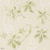 Chestnut Tree wallpaper in Lemon/Lettuce van Sanderson