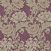 Chrysanthemum behang in Wine van Morris & Co