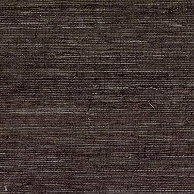 Sisal wallpaper in Noir by CMO Paris