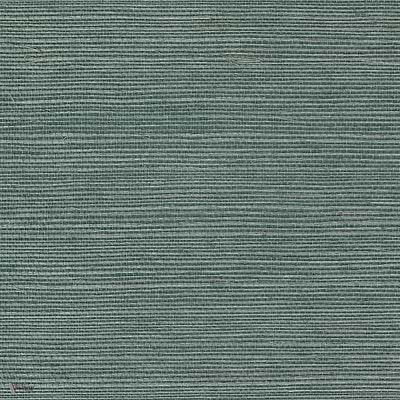 Sisal wallpaper in Ocean by CMO Paris