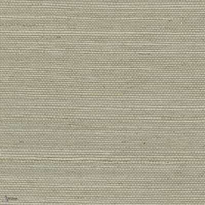 Sisal wallpaper in Sisal Argent by CMO Paris