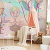 Balloon Rides wallpaper in Crystal by Coordonne — interior