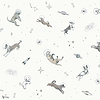 Doggy Gravity wallpaper in Light by Coordonne