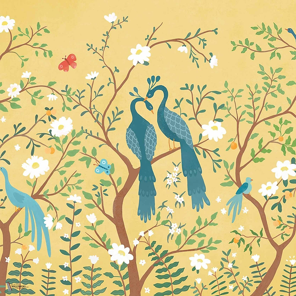 Edo Kids Tapete in Gold von Coordonne