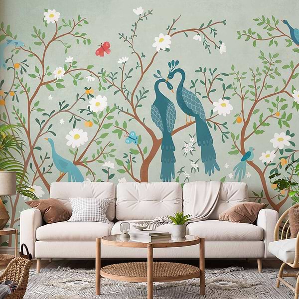 Edo Kids Tapete in Mint von Coordonne