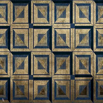 Empire Metallics wallpaper in Gold by Coordonne