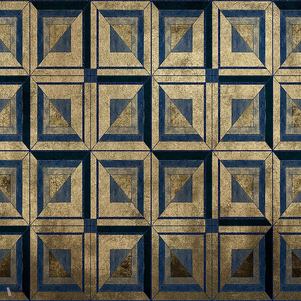 Empire Metallics wallpaper in Gold by Coordonne