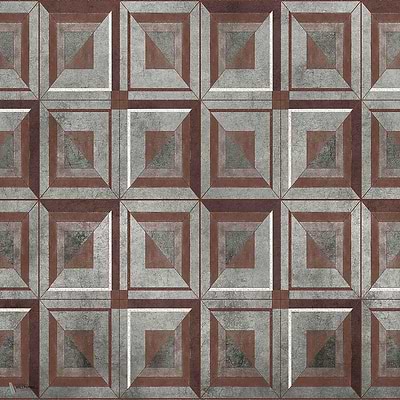 Empire Metallics wallpaper in Silver by Coordonne