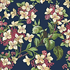 Flowery Tapete in Navy von Coordonne