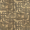 Gatsby Metallics wallpaper in Gold by Coordonne
