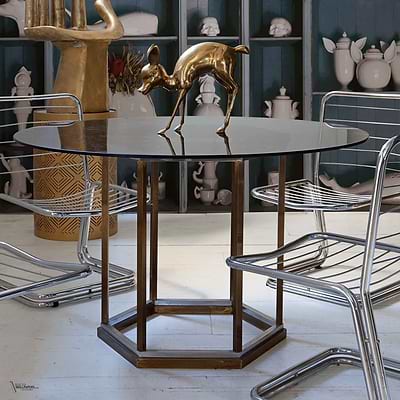 Guille Garcia-Hoz - Ceramic Fauna wallpaper in Endrino by Coordonne — interior