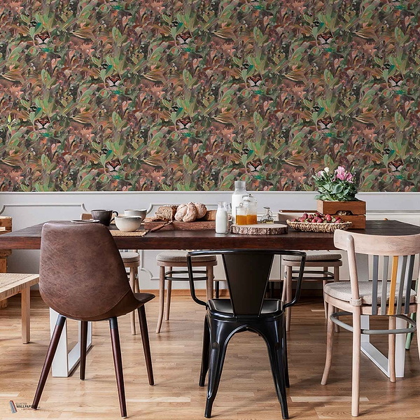 Hidden Puma wallpaper in Autumn by Coordonne — interior