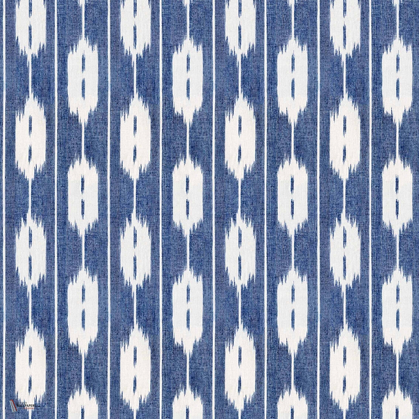 Llengues wallpaper in Blue by Coordonne