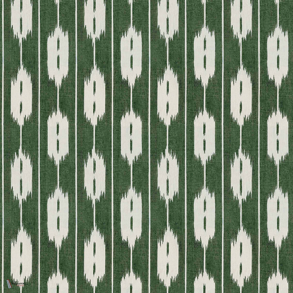 Llengues wallpaper in Green by Coordonne
