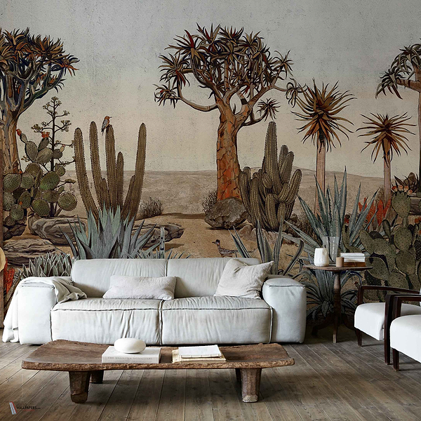 Meiji wallpaper in Maca by Coordonne — interior