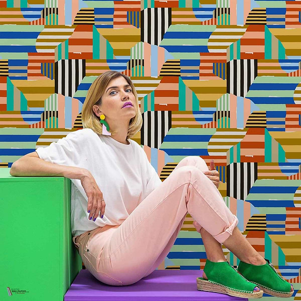 Mireia Ruiz - Landscape wallpaper in Night by Coordonne — interior