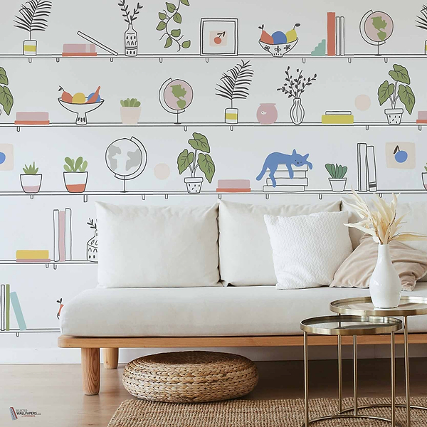 My Library wallpaper in Spring by Coordonne