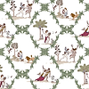 Neo-Bucolic wallpaper in White by Coordonne