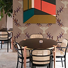 Neo-Rococo wallpaper in Nude by Coordonne — interior