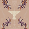 Neo-Rococo wallpaper in Nude by Coordonne