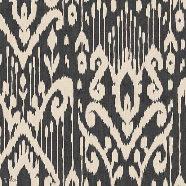 Padmasalis wallpaper in Black by Coordonne
