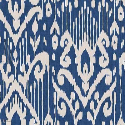 Padmasalis wallpaper in Blue by Coordonne