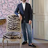 Paravent des amandiers - Amaro Sanchez de Moya wallpaper in Pink by Coordonne — interior