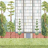 Pascua Ortega - Urban Garden wallpaper in Color by Coordonne
