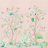 Peonies wallpaper in Rose by Coordonne