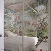 Roseus wallpaper in Maca by Coordonne — interior