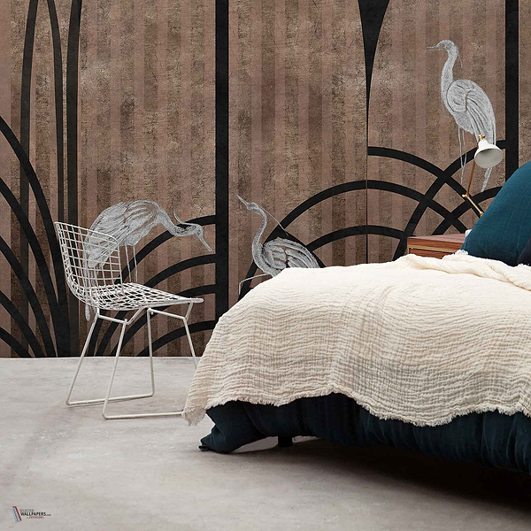 Tassel Tapete in Coal von Coordonne — Interieur